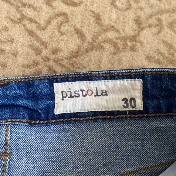 Pistola Cut Off Denim Shorts - Picture 5 of 6